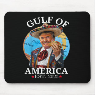 Tapis De Souris Drôle Trump Golfe Des États-Unis Amérique 2025 Tru
