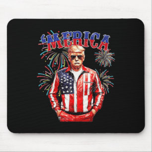 Tapis De Souris Drôle Trump Golfe des États-Unis Amérique Trump 4