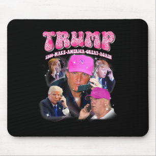 Tapis De Souris Drôle Trump rose me manque pourtant Trump 2024 pre