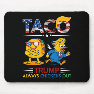 Tapis De Souris Drôle Trump Taco Trump Toujours Se Défile 9 