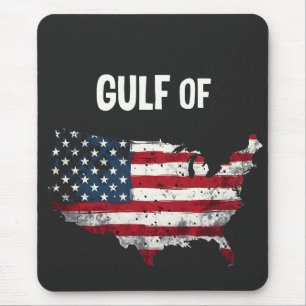 Tapis De Souris Drôle Trump USA Carte Drapeau