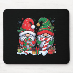 Tapis De Souris Drôles 67 Pyjamas de Noël Six Sept Memes 67 Gnome