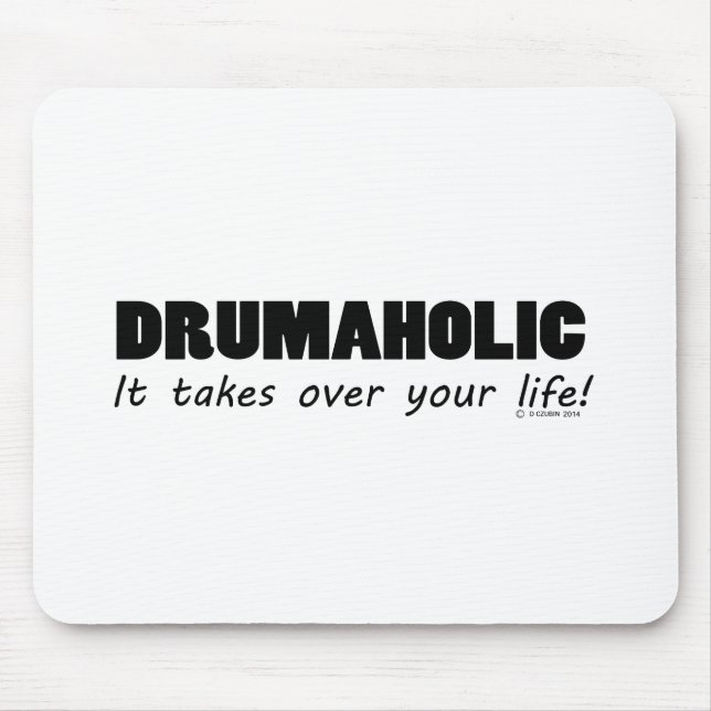 Tapis De Souris Drumaholic (Devant)