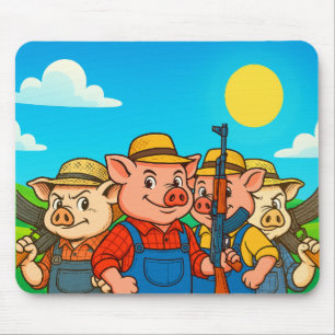 Tapis de souris du Comité d'élevage de porcs Pax B