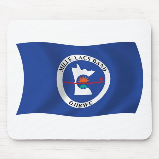 Tapis de souris du drapeau de la réserve de la ban (Devant)