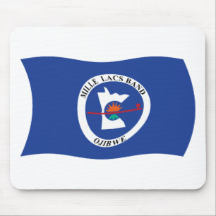 Tapis de souris du drapeau de la réserve de la ban