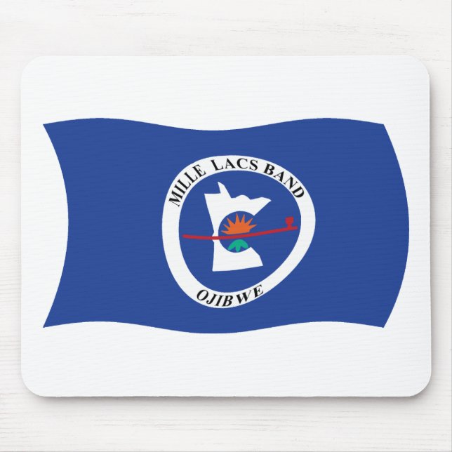 Tapis de souris du drapeau de la réserve de la ban (Devant)