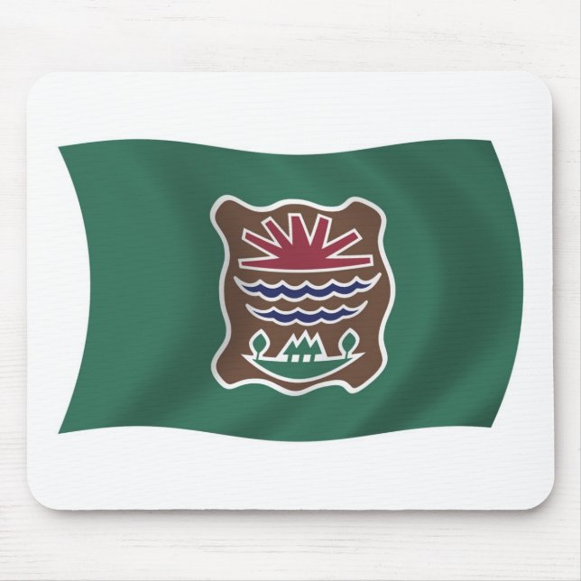 Tapis de souris du drapeau de la tribu Abenaki (Devant)