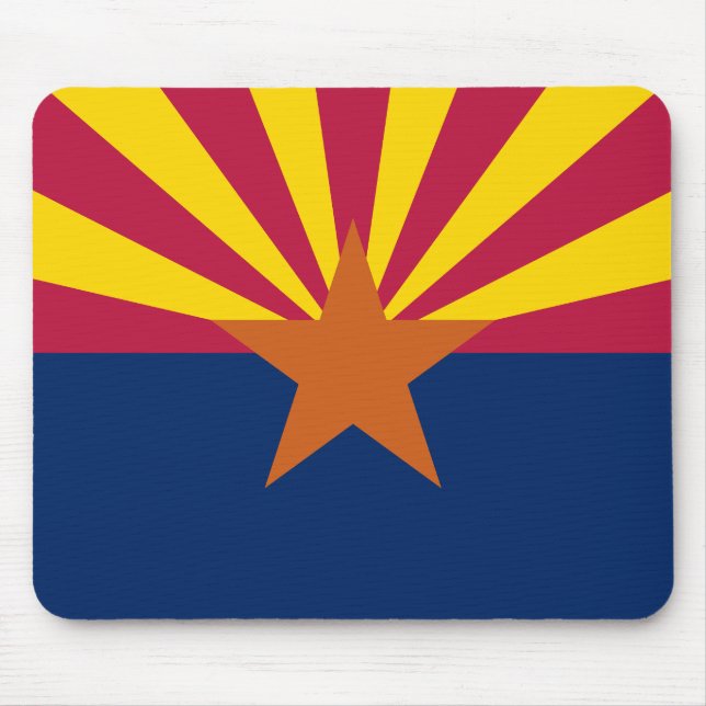 Tapis de souris du drapeau de l'Arizona (Devant)