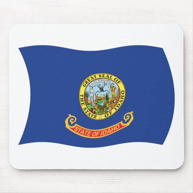 Tapis de souris du drapeau de l'Idaho (Devant)