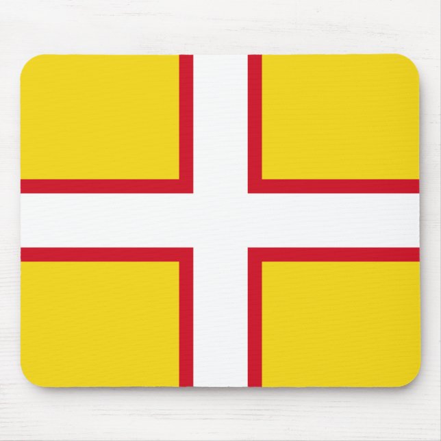 Tapis de souris du drapeau du Dorset (Devant)