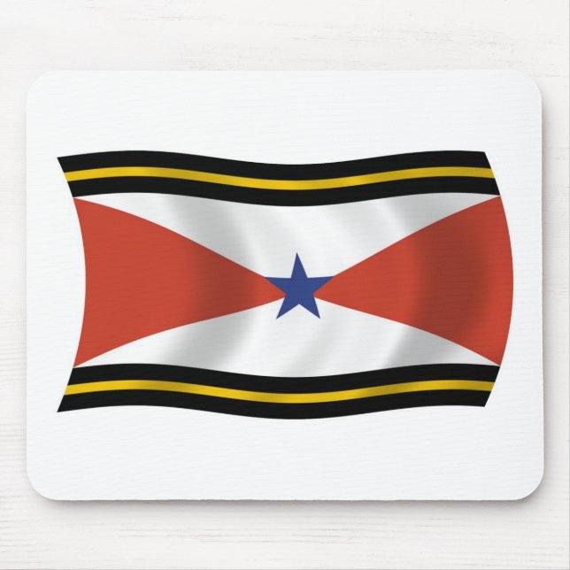 Tapis de souris du drapeau du peuple Akha (Devant)