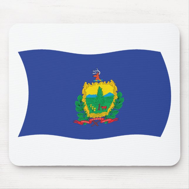 Tapis de souris du drapeau du Vermont (Devant)