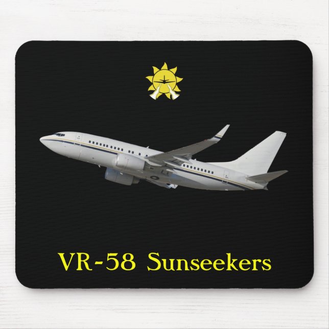 Tapis de souris du fonctionnaire VR58 Sunseeker (Devant)