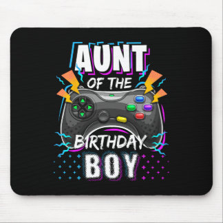 Tapis De Souris Du Jeu Vidéo Correspondant Garçon Anniversaire Ann