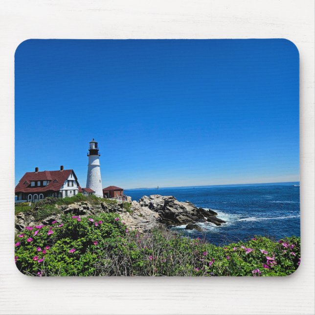 Tapis de souris du phare de Nouvelle-Angleterre (Devant)