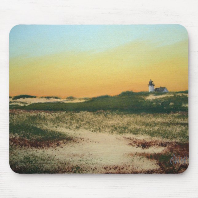 Tapis de souris du phare de Race Point Cape Cod (Devant)
