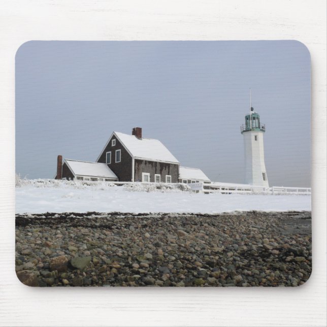Tapis de souris du phare de Scituate (Devant)