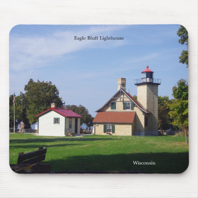 Tapis de souris du phare d'Eagle Bluff (Devant)