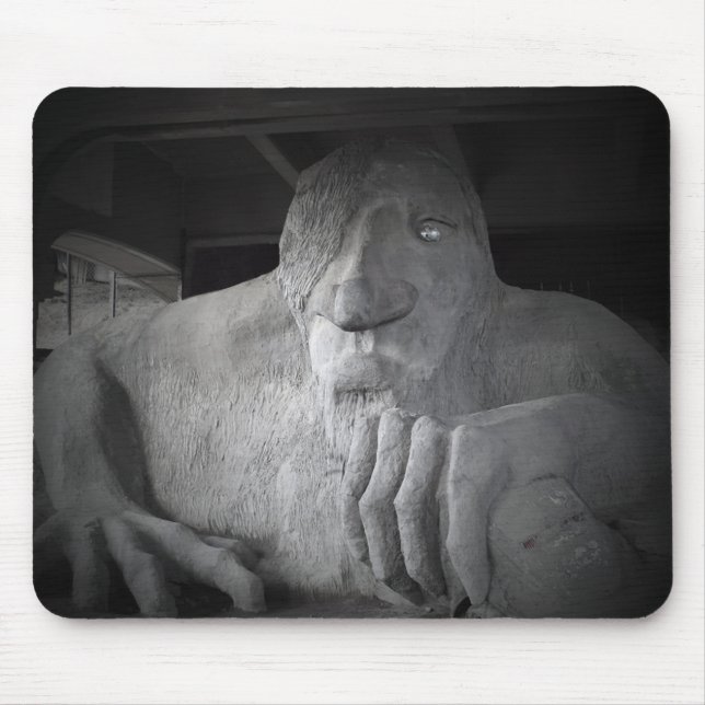 Tapis de souris du Troll de Fremont à Seattle (Devant)