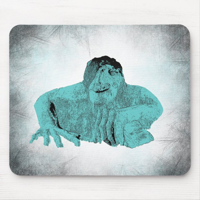 Tapis de souris du Troll de Fremont à Seattle (Devant)