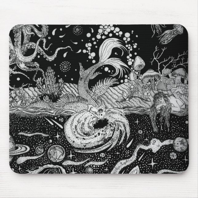 Tapis De Souris Dualité de l'abîme (Devant)