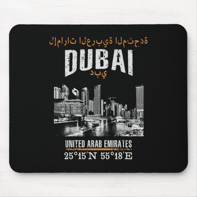 Tapis De Souris Dubaï (Devant)