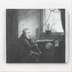 Tapis De Souris Duc Esterhazy Playing la clarinette, 1809