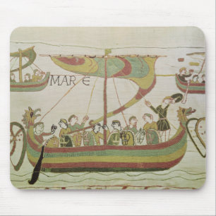 Tapis De Souris Duc William de la Normandie traverse la mer