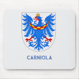 Tapis De Souris Duché de Carniole Noblesse alpine Art héraldique