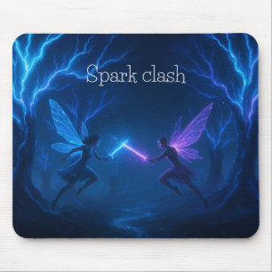Tapis De Souris Duel de fée électrique Mousepad
