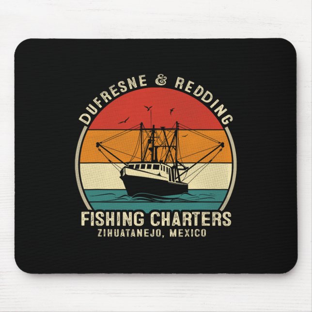 Tapis De Souris Dufresne And Redding Fishing Charters - Bateau de  (Devant)