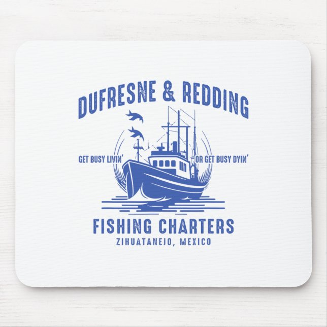 Tapis De Souris Dufresne et Redding Fishing Charters Amant  (Devant)