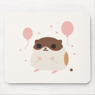 Tapis De Souris Dunette parfaite du matin du hamster heureux