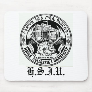 Tapis de souris d'université de Haile Selassie I