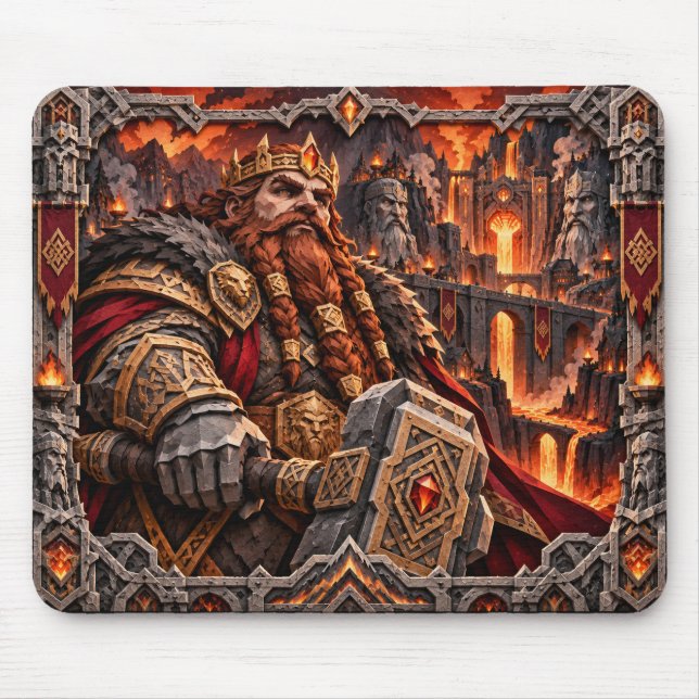 Tapis De Souris Dwarf, Paper Cut Monster (Devant)