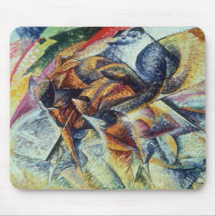 Tapis De Souris Dynamisme d'un cycliste (ciclista de Dinamismo di
