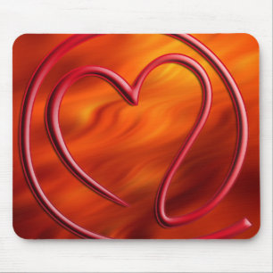 Tapis De Souris e m a i i l 4 o u feu rouge