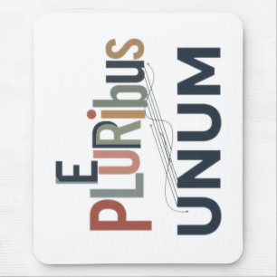 Tapis De Souris "E Pluribus Unum" - Conception pour l'unité