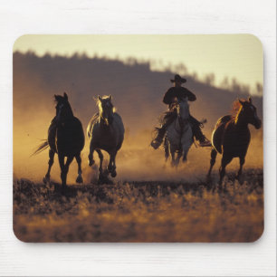 Tapis De Souris É.-U., États-Unis, Oregon, Seneca, Ponderosa Ranch