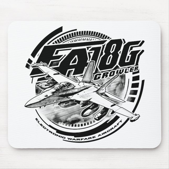 Tapis De Souris EA-18G Growler Souris Pad Mousepad (Devant)