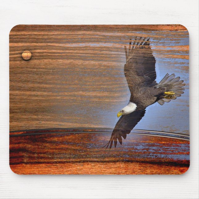TAPIS DE SOURIS EAGLE CHAUVE AMÉRICAIN (Devant)