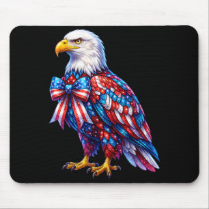 Tapis De Souris Eagle Coquette Patriotique Drapeau Américain USA 4