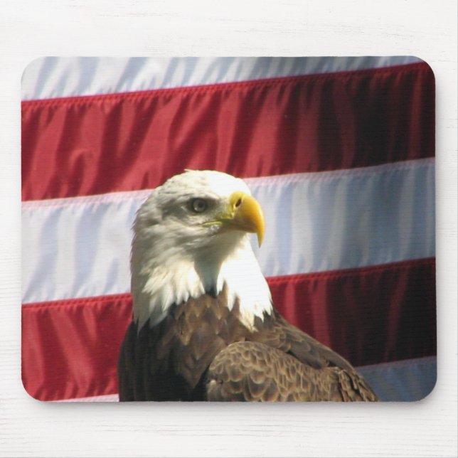 Tapis De Souris Eagle patriotique (Devant)