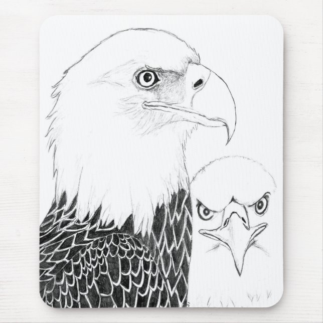 TAPIS DE SOURIS EAGLES HARRIET + M15 UN PORTRAIT D'AMOUR (Devant)