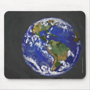Tapis De Souris Earth Art Mousepad