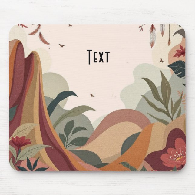 Tapis De Souris Earthy Escape (Devant)