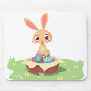 TAPIS DE SOURIS EASTER BUNNY