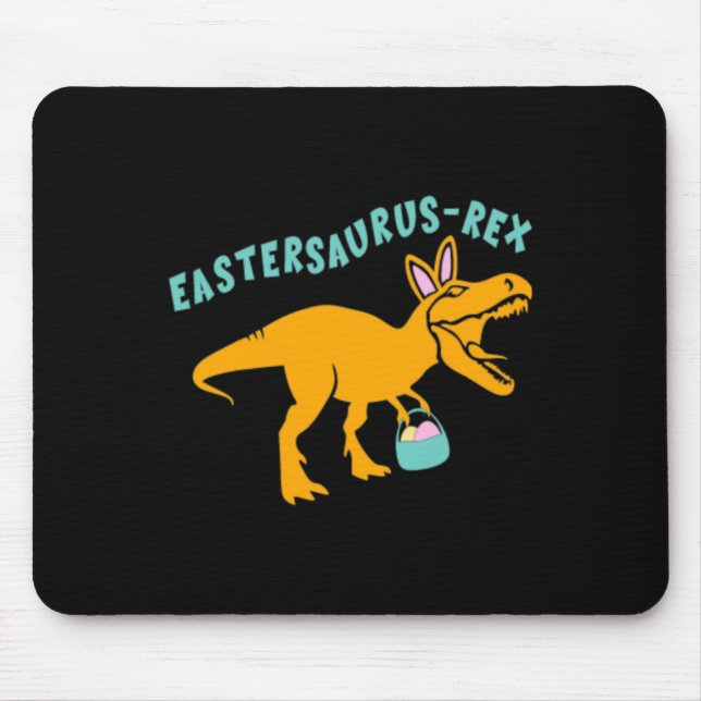 Tapis De Souris Eastersaurus cadeau de dinosaure de Pâques pour ad (Devant)