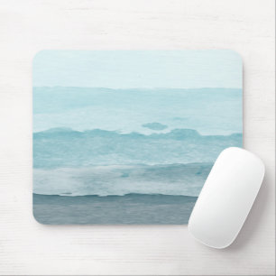 Tapis De Souris Eau bleu mer Abstraite